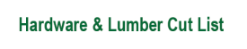 hardware-lumber-cut-list-green-button Hardware and Lumber Cut List - Green/White Button